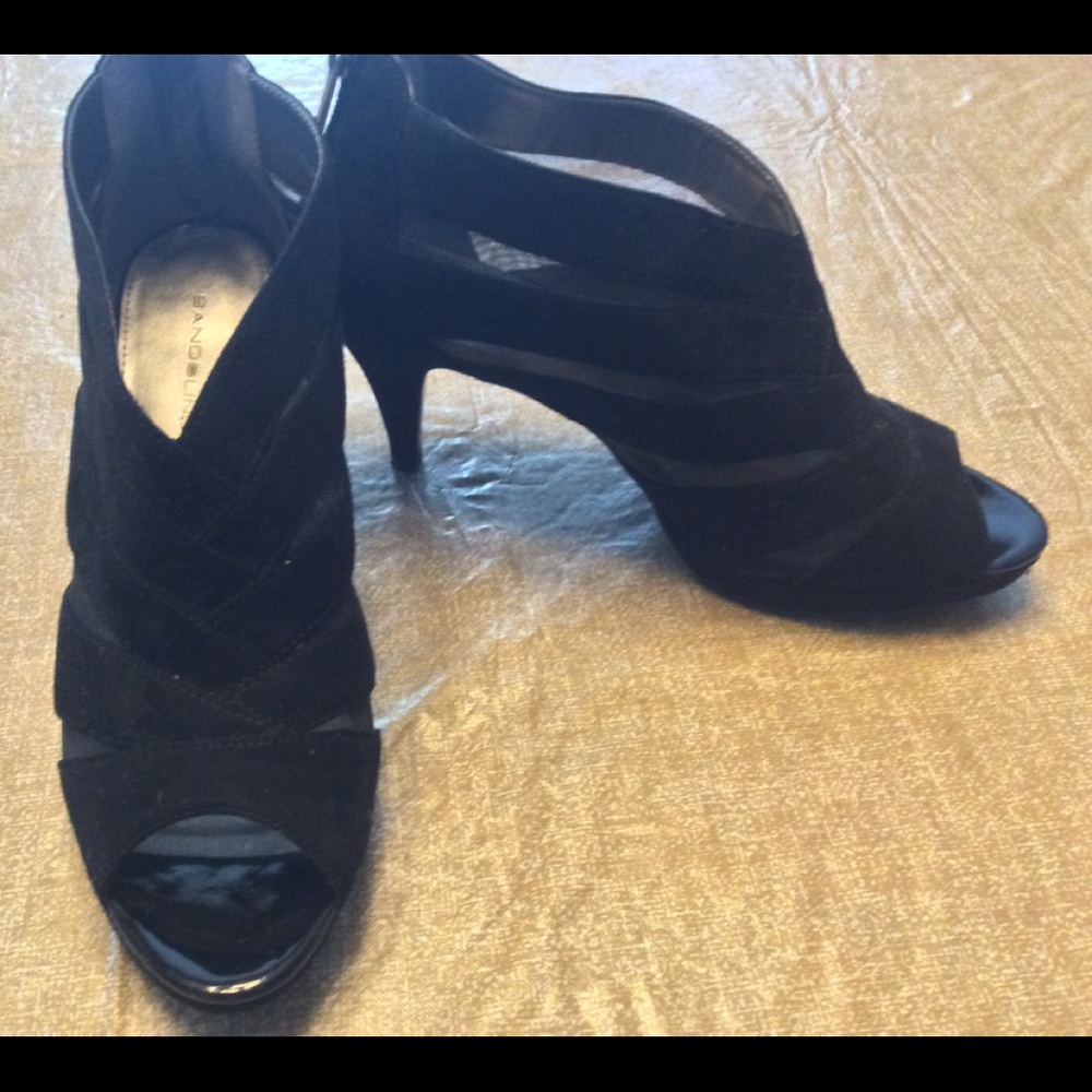 Peep toe Booties - Picture 2 of 5